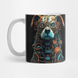 Industrial Punk Dogs by Liza Kraft 9.0 Mug